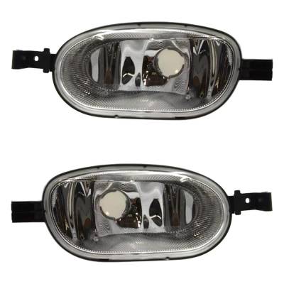 Rareelectrical - Halogen Cornering Light Lens Right Left Pair Compatible With 2002-2009 Gmc Envoy Slt Envoy Xl Slt - Image 2