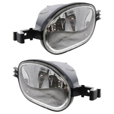 Rareelectrical - Halogen Cornering Light Lens Right Left Pair Compatible With 2002-2009 Gmc Envoy Slt Envoy Xl Slt - Image 5