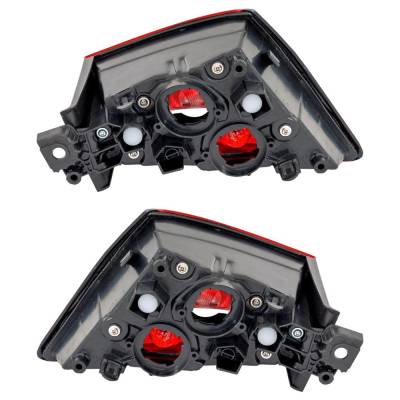 Led Tail Light Assembly Right Left Pair Lower/Outer Compatible With 2019-2022 Toyota Prius Xle 1.8L