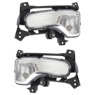 Rareelectrical - New Pair Of Daytime Running Lights Compatible With Kia Sorento 3.5L 2011 2012 2013 By Part Numbers - Image 3