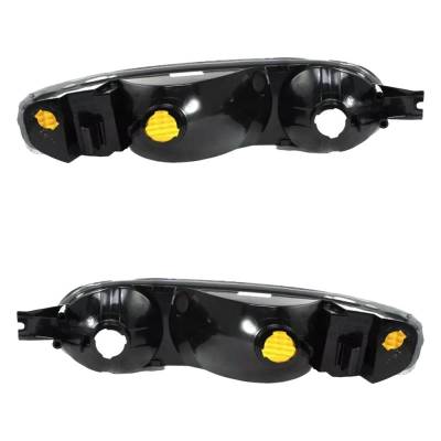 Rareelectrical - Halogen Turn Signal Parking Light Assembly Right Left Pair Compatible With 2000-2007 Gmc Sierra 1500 - Image 6