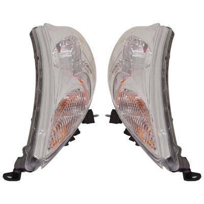 Rareelectrical - Halogen Turn Signal Light Assembly Right Left Pair Compatible With 2011-2014 Nissan Juke Sv 1.6L I4 - Image 2
