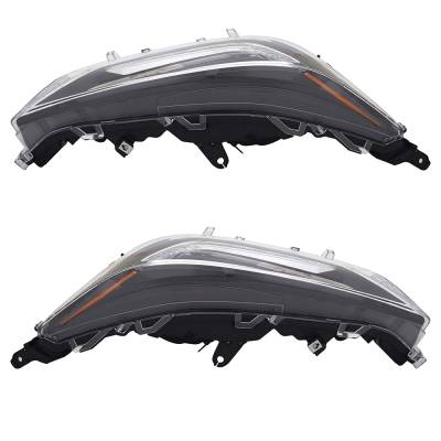 Rareelectrical - New Pair Of Headlights Compatible With Toyota Rav4 Prime Se Sport Utility 4 Door 2.5L 2021 By Part - Image 2