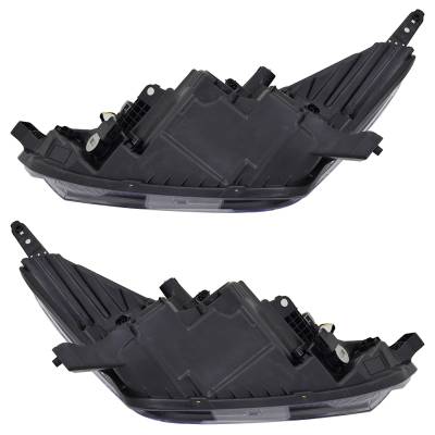 Rareelectrical - New Pair Of Headlights Compatible With Nissan Versa S Sedan 1.6L 2020 2021 2022 By Part Number - Image 5