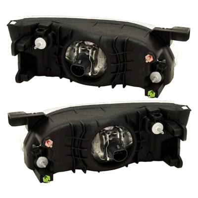 Rareelectrical - New Pair Of Headlights Compatible With Altima Gxe Sedan 2.4L 1998 1999 By Part Number 260109E025 - Image 2