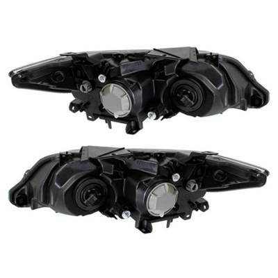 Rareelectrical - New Pair Of Headlight Compatible With Acura Rdx Sport Utility 2013-2015 By Part Number 33101-Tx4-A01 - Image 2