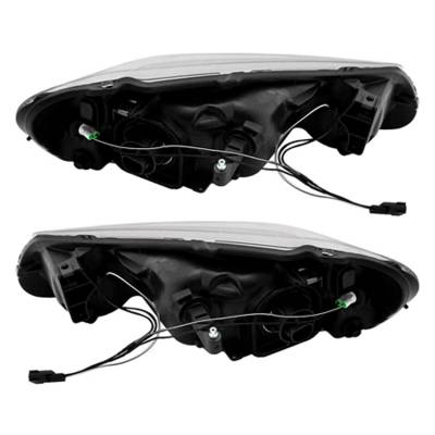 Rareelectrical - New Pair Of Headlight Compatible With Chrysler Sebring Convertible 2004-2006 By Part Number - Image 2