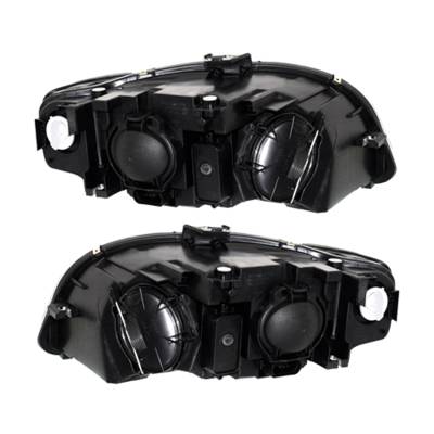 Rareelectrical - New Pair Of Headlight Compatible With Audi A4 Wagon Sedan 2005 By Part Number 8E0-941-004-Al - Image 2