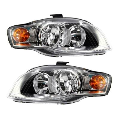 New Headlight Compatible With Audi A4 Convertible 2007-2009 By Part Number 8E0-941-004-Al