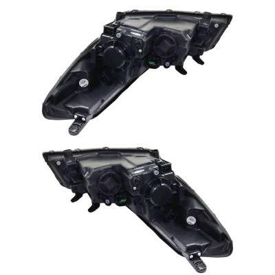 Rareelectrical - New Pair Of Halogen Headlights Compatible With Kia Forte5 Lx Hatchback 4 Door 2.0L 2017 2018 By Part - Image 2