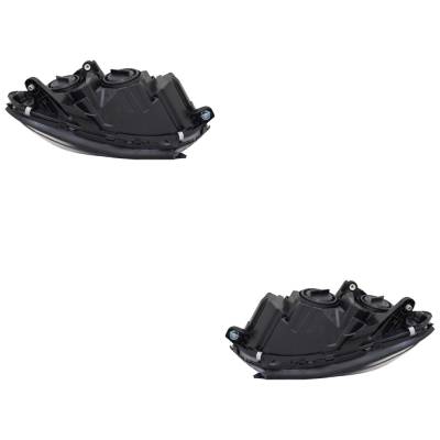 Rareelectrical - New Pair Of Headlights Compatible With Mercedes-Benz C350 4Matic Coupe 2012 2013 2014 2015 By Part - Image 5