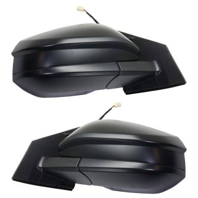 Rareelectrical - New Pair Of Mirror Compatible With Toyota Rav4 Le Sport Utility 4-Door 2.5L 2016 2017 2018 By Part - Image 2