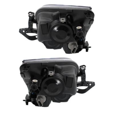 Rareelectrical - New Pair Of Halogen Headlights Compatible With Ford Fusion S Sedan 4 Door 2006 2007 2008 2009 By - Image 4