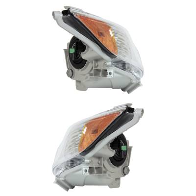 Rareelectrical - New Pair Of Halogen Headlights Compatible With Toyota Camry Hybrid Se Sedan 4 Door 2014 By Part - Image 5