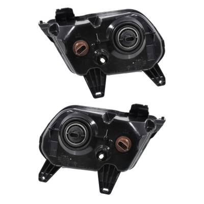 Rareelectrical - New Pair Of Halogen Headlights Compatible With Ford Mustang Shelby Gt500 Coupe 2 Door 2010 2011 2012 - Image 2