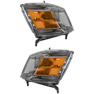 Rareelectrical - New Pair Of Halogen Headlights Compatible With Dodge Grand Caravan Se Mini Passenger Van 4 Door 3.3L - Image 6