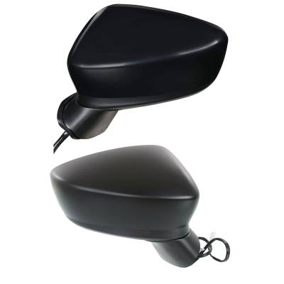 Rareelectrical - New Pair Of Mirror Compatible With Mazda 3 Gt I Sport Grand Touring Gs S Sv Gx Hatchback Sedan 2.5L - Image 2