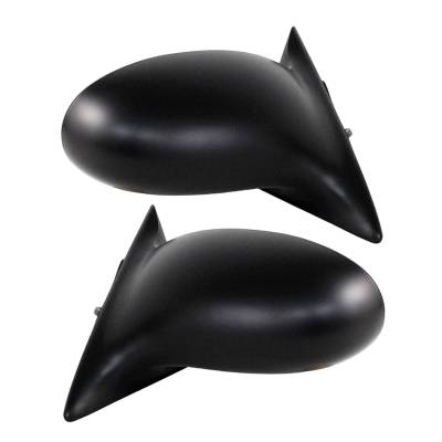 Rareelectrical - New Pair Of Door Mirrors Fits Pontiac Grand Am Gt1 2002-2005 Gm1321257 22724872 - Image 2