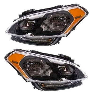 New Pair Of Headlight Compatible With Kia Soul Hatchback 2012-2013 By Part Number 92102-2K540