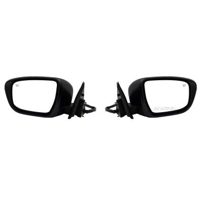 Rareelectrical - New Pair Of Door Mirrors Fits Nissan Juke 2015 Ni1320276 963023Ym5b With Camera - Image 2
