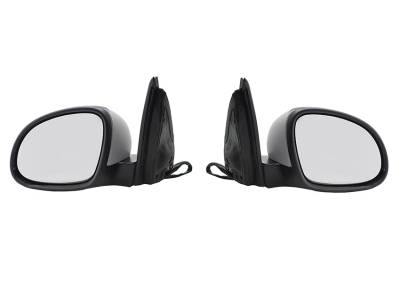 Rareelectrical - Pair Door Mirror Compatible With Volkswagen Tiguan 2009-2016 5N0857522a 5N0857521a - Image 2