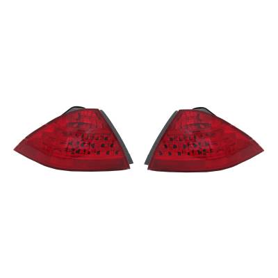 New Pair Of Outer Tail Lights Compatible With Honda Accord Sedan 2006-07 Ho2818130 33501Sdaa32