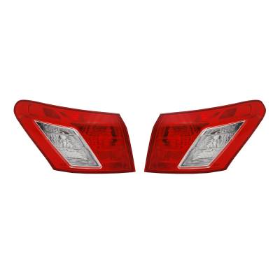 New Outer Tail Light Pair Compatible With Lexus Es350 2007 81551-33500 Lx2804101 8155133500