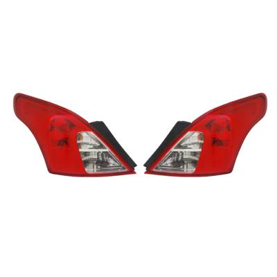 New Tail Light Pair Compatible With Nissan Versa Sedan 2012 2013 2014 26550-3An0a Ni2800194