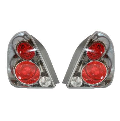 New Tail Light Pair Compatible With Nissan Altima 2002-04 26555-Zb025 Ni2801164 26555Zb025