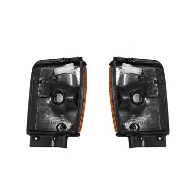 Rareelectrical - New Side Marker Light Pair Compatible With Toyota Pickup Std 1984-1986 To2520158 81610-89143 - Image 2