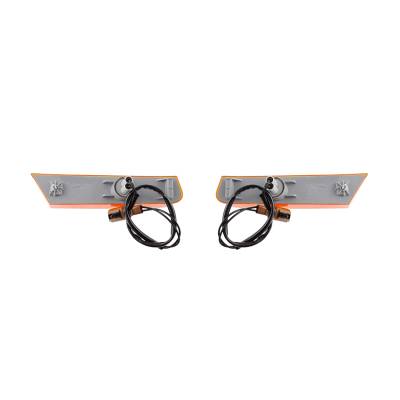 Rareelectrical - New Pair Of Side Marker Lights Compatible With Nissan Xterra 2002-04 Ni2550140 Ni2551140 261807Z800 - Image 2