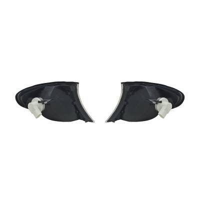 Rareelectrical - New Turn Signal Light Amber Pair Compatible With Bmw 330I 2002-05 Bm2521109 63137165860 63137165859 - Image 2