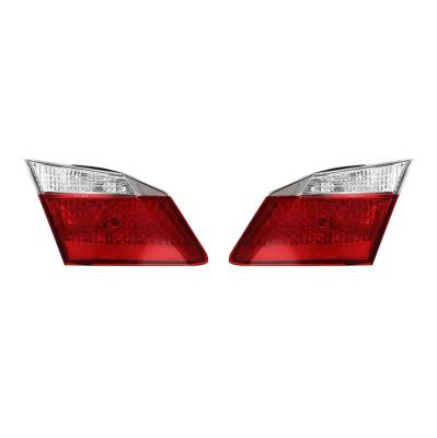 New Pair Of Inner Tail Lights Compatible With Honda Accord Sport Ho2802104 34150-T2a-A01 34155T2aa01