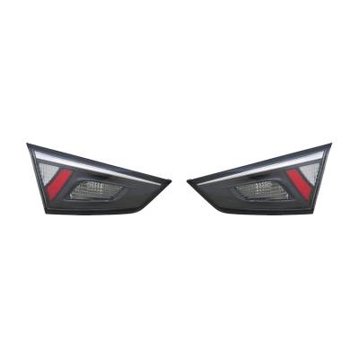 New Pair Of Inner Tail Lights Compatible With Toyota Yaris Ia 2017 81580-Wb002 81590Wb002 81580Wb002