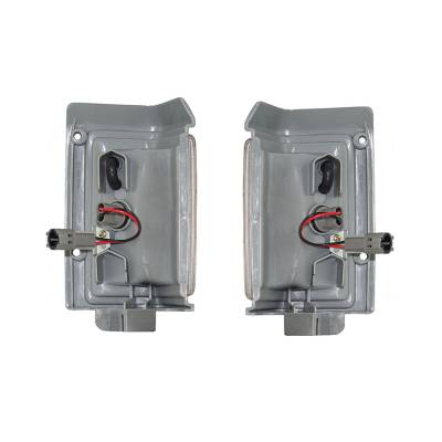 Rareelectrical - New Pair Of Side Marker Lights Fits Nissan Pathfinder 87-90 B611041g01 Ni2550132 - Image 2