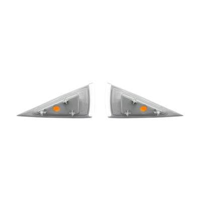 Rareelectrical - New Pair Of Side Marker Lights Compatible With Chevrolet Cavalier 1995-99 5978064 Gm2551137 5978063 - Image 2