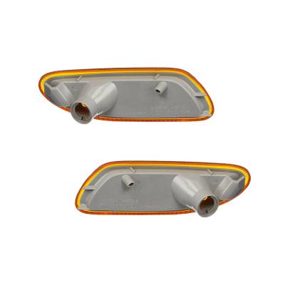 Rareelectrical - New Pair Of Side Marker Light Compatible With Mercedes Benz C200 01-04 C230 03-07 2038200821 - Image 2