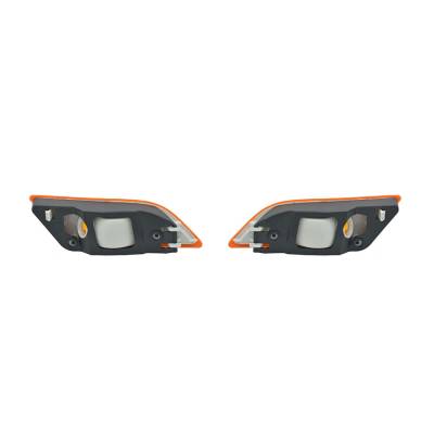 Rareelectrical - New Pair Of Side Marker Light Compatible With Mercedes Benz C250 204-906-74-01 2049067401 2049067301 - Image 2
