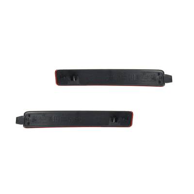 Rareelectrical - New Pair Of Reflector Lights Compatible With Gmc Acadia 3.6L 2007-2012 25881882 Gm2831100 25881881 - Image 2