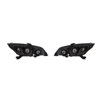 Rareelectrical - New Headlight Pair Fits Honda Civic Coupe 2014-2015 Ho2503163 33150-Ts8-A51 - Image 2