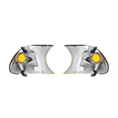 Rareelectrical - New Pair Of Turn Signal Lights Compatible With Bmw 325Ci 330Ci 2001 Bm2520106 Bm2521106 63126904300 - Image 2