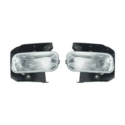 New Fog Light Pair Compatible With Ford F-250 1999-2003 1L3z-15200-Aa 1L3z15200aa 1L3z15200ab 1L3z