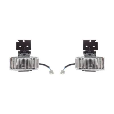 New Pair Of Fog Lights Compatible With Jeep Grand Cherokee 1997 1998 55155312 55155313 Ch2593115