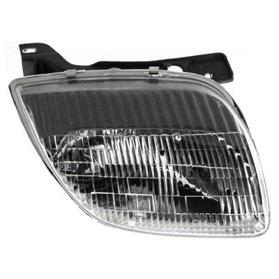 Pontiac Sunfire Right Passenger Headlight Assembly Compatible With 1995-2002 Gt Se Coupe 2.4L Ld9