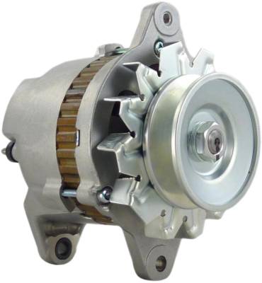 Rareelectrical - 12V 35A Alternator Compatible With Mitsubishi Forklift Fd-20 Fd-25 Fd-35A S4e S4s Diesel Engine Case - Image 4