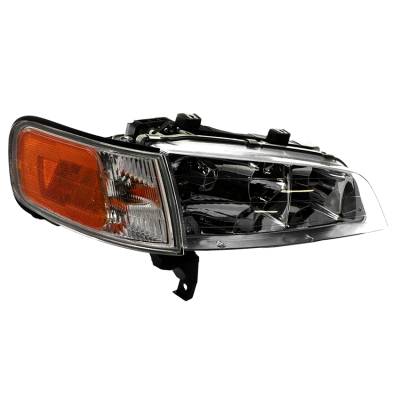 Right Passenger Side Headlight Assembly Compatible With 1994-1997 Honda Accord Sedan 2.2L F22b2 Sohc