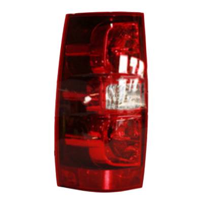 Left Driver Tail Light Assembly Compatible With 2007-2013 Chevrolet Suburban 2500 Gmc Yukon Xl 1500