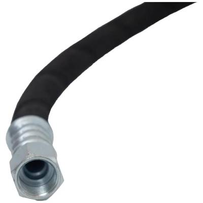 Rareelectrical - New Rubber Metal Fuel Line Compatible With Chevrolet Gmc K2500 Suburban Sle 8 Cyl 7.4L C2500 - Image 2