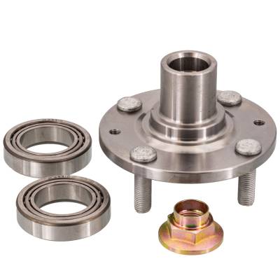 RAREELECTRICAL - Rear Spindle Hub Assembly Compatible With 2003-2005 Kia Rio Fwd 4-Lug Abs Pre-Assembled Direct - Image 2