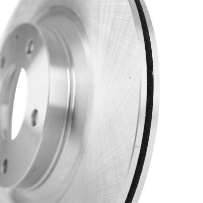 Rareelectrical - New Vented Brake Disc Compatible With Mazda Rx-8 Gs 2 Cyl 1.3L Rx-8 Shinka 2 Cyl 1.3L Rx-8 R3 2 Cyl - Image 8